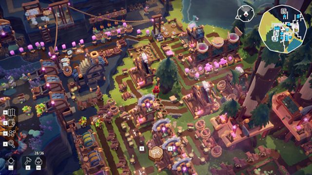 Hình ảnh gameplay Oddsparks An Automation Adventure Early Access