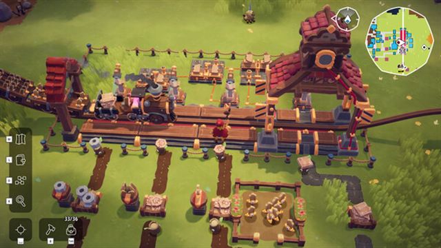 Hình ảnh gameplay Oddsparks An Automation Adventure-RUNE