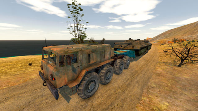 Hình ảnh gameplay The Slaverian Trucker-GoldBerg