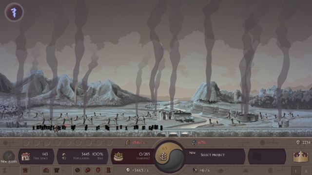 Hình ảnh gameplay Microcivilization World Map Early Access