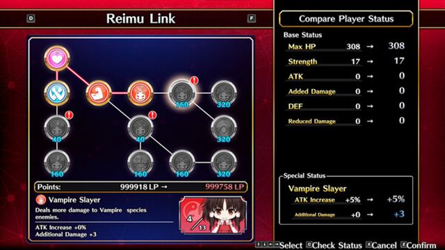 Hình ảnh gameplay Touhou Genso Wanderer FORESIGHT v1.07-P2P