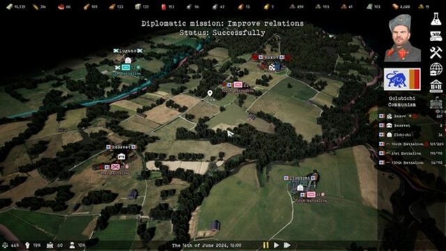 Hình ảnh gameplay Total Conflict Resistance v0.93.0 Early Access