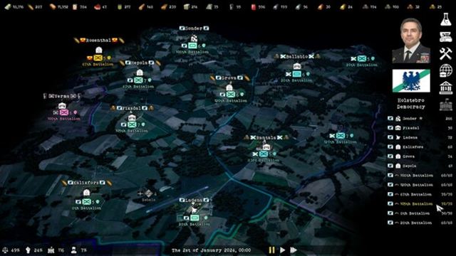 Hình ảnh gameplay Total Conflict Resistance v0.96.0 Early Access