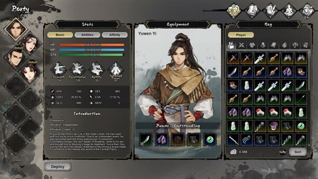 Hình ảnh gameplay Wandering Sword v1.22.11-P2P