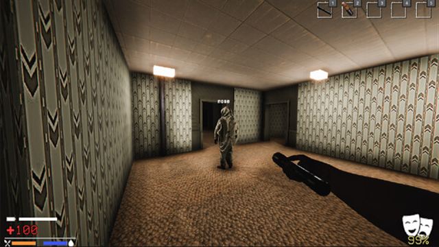 Hình ảnh gameplay The Backrooms Survival v1.04-P2P