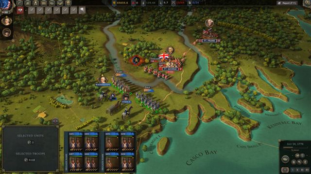 Hình ảnh gameplay Ultimate General American Revolution Early Access