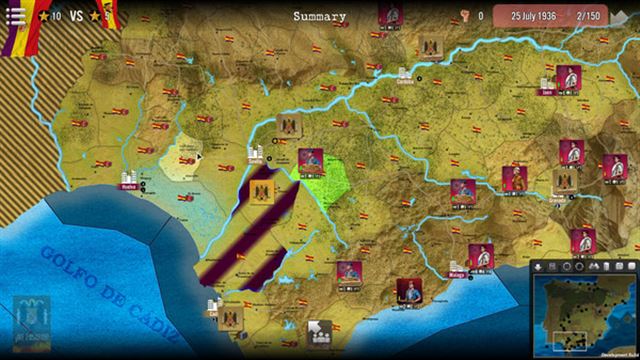 Hình ảnh gameplay SGS Spain at War-TENOKE