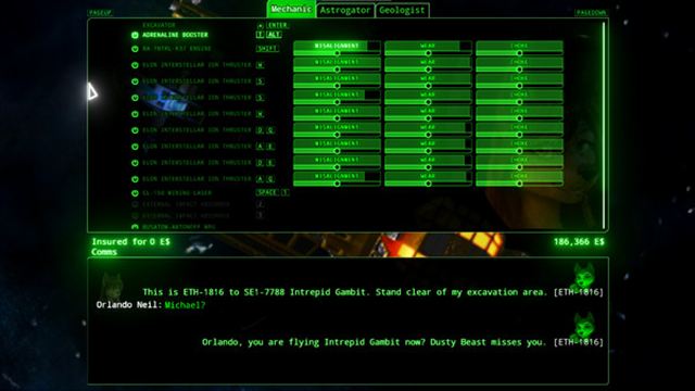 Hình ảnh gameplay Rings of Saturn v1.52.28-P2P