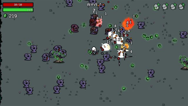 Hình ảnh gameplay Brotato v1.1.10.9-P2P