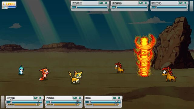 Hình ảnh gameplay Tomomon Legacy of Light-TENOKE