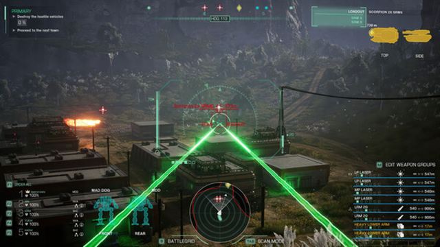 Hình ảnh gameplay MechWarrior 5 Clans v1.0.69-P2P