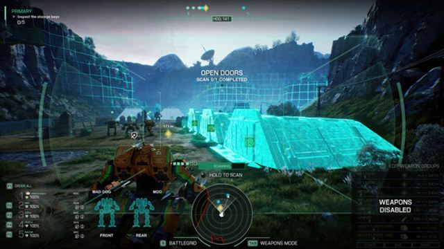Hình ảnh gameplay MechWarrior 5 Clans Trials of War-P2P