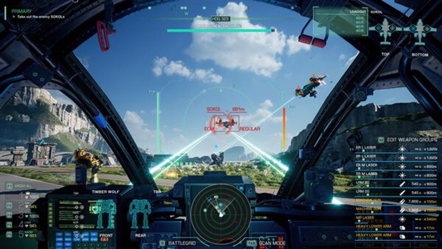 Hình ảnh gameplay MechWarrior 5 Clans v1.0.109-P2P
