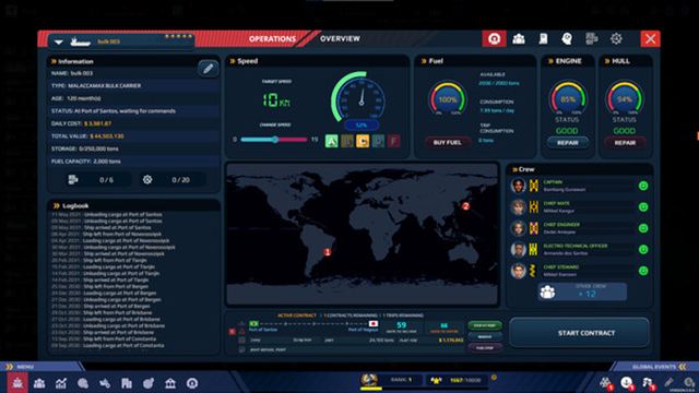 Hình ảnh gameplay SeaOrama World of Shipping v2.0-P2P