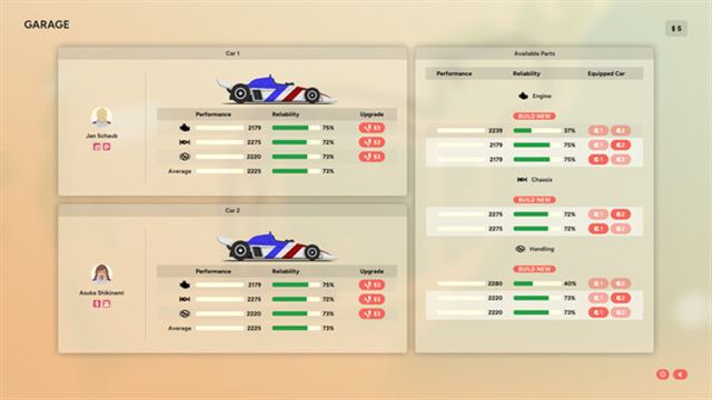 Hình ảnh gameplay Golden Lap-GoldBerg