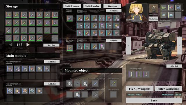 Hình ảnh gameplay Cavalry Girls Clover-TENOKE
