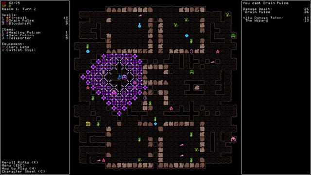 Hình ảnh gameplay Rift Wizard 2 v20250609-P2P