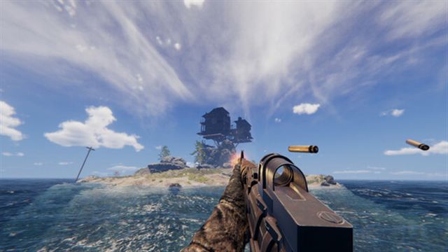 Hình ảnh gameplay Sunkenland Overhaul Early Access