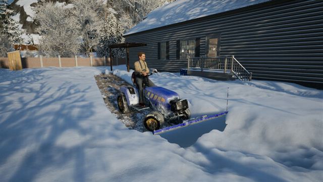 Hình ảnh gameplay Snow Plowing Simulator-TENOKE