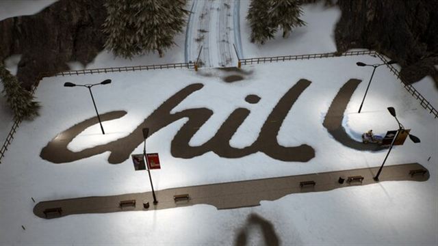 Hình ảnh gameplay Snow Plowing Simulator Early Access