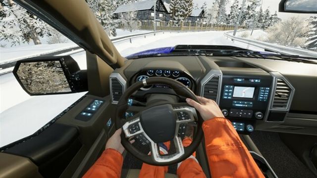 Hình ảnh gameplay Snow Plowing Simulator Early Access