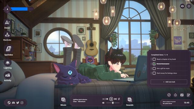 Hình ảnh gameplay Spirit City Lofi Sessions v1.9.1-P2P