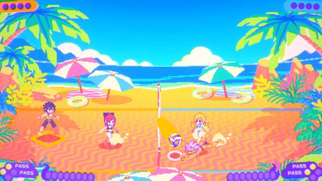Hình ảnh gameplay FAIRY TAIL Beach Volleyball Havoc-GoldBerg