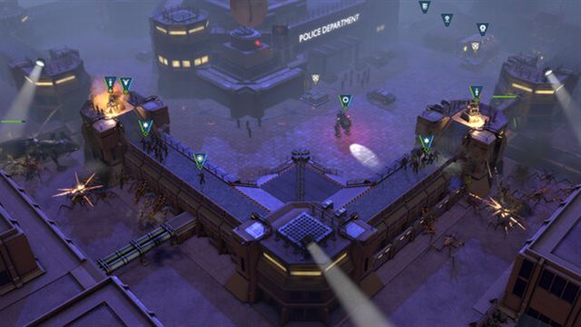 Hình ảnh gameplay Starship Troopers Terran Command Urban Onslaught-FLT