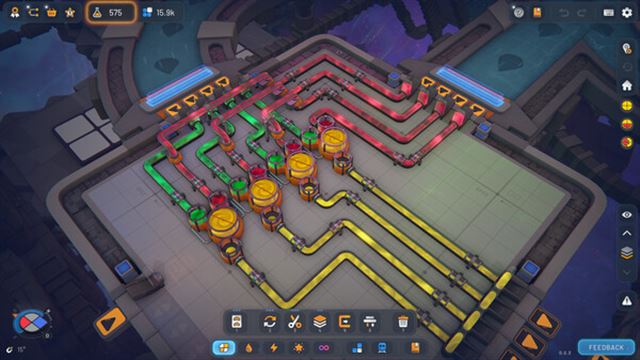 Hình ảnh gameplay shapez 2 Factory-RUNE