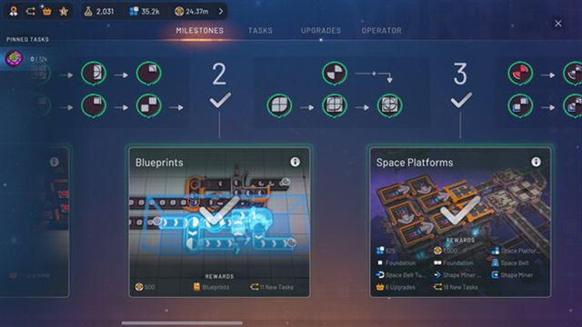 Hình ảnh gameplay shapez 2 Factory-RUNE