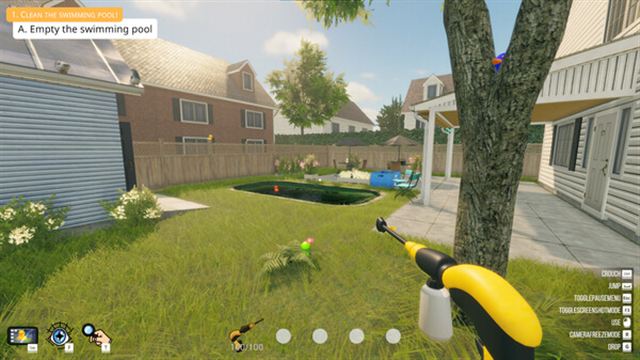 Hình ảnh gameplay Pool Cleaning Simulator Early Access