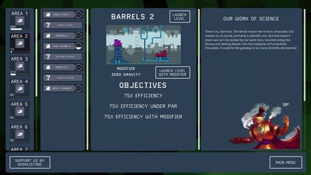 Hình ảnh gameplay Captain Contraptions Chocolate Factory-TENOKE