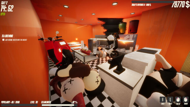 Hình ảnh gameplay Boba Tea Shop Simulator-TENOKE