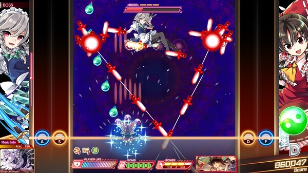 Hình ảnh gameplay Touhou Danmaku Kagura Phantasia Lost v1.3.2-P2P
