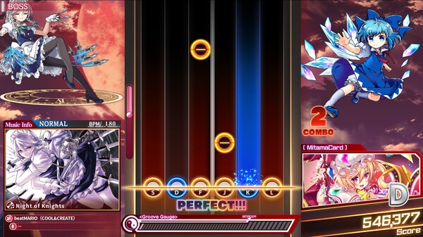Hình ảnh gameplay Touhou Danmaku Kagura Phantasia Lost v1.5.1-P2P