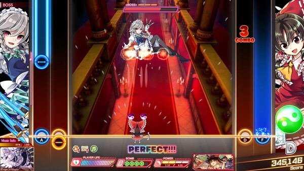 Hình ảnh gameplay Touhou Danmaku Kagura Phantasia Lost v1.8.3-P2P
