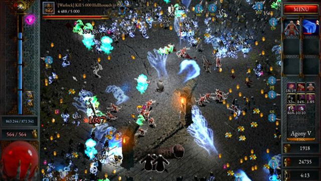 Hình ảnh gameplay Halls of Torment-TENOKE