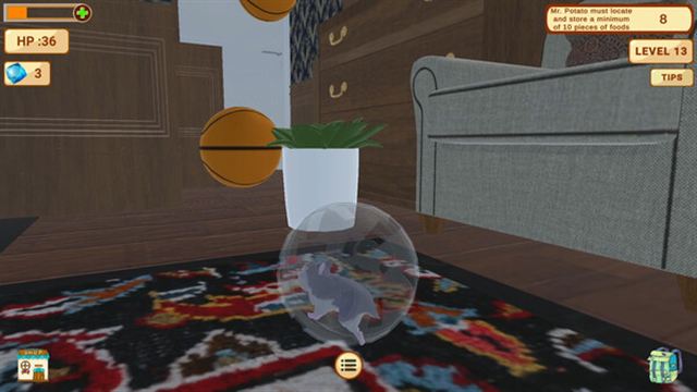 Hình ảnh gameplay Hamsterball Potatos Great Escape-TENOKE