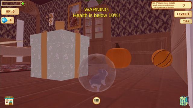 Hình ảnh gameplay Hamsterball Potatos Great Escape-TENOKE