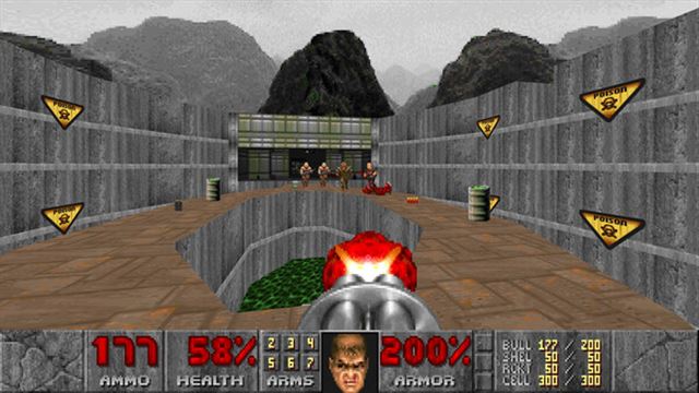 Hình ảnh gameplay DOOM plus DOOM II Enhanced Edition v20250417-P2P