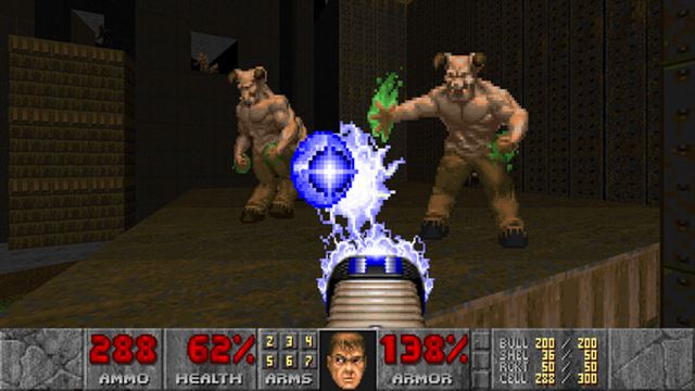 Hình ảnh gameplay DOOM plus DOOM II Enhanced Edition v20250417-P2P