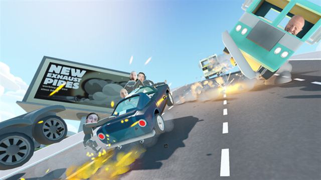 Hình ảnh gameplay Turbo Dismount 2 Early Access