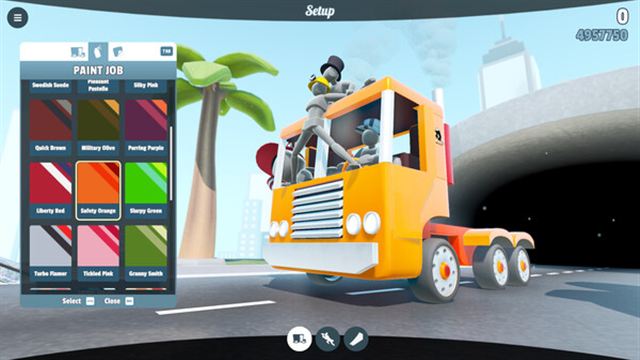 Hình ảnh gameplay Turbo Dismount 2 Early Access