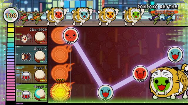 Hình ảnh gameplay Taiko no Tatsujin Rhythm Festival v2.0.0-P2P