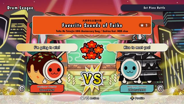 Hình ảnh gameplay Taiko no Tatsujin Rhythm Festival v2.0.0-P2P