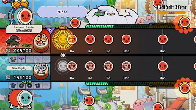 Hình ảnh gameplay Taiko no Tatsujin Rhythm Festival v1.1.2-P2P
