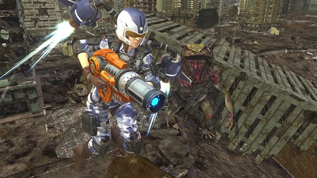 Hình ảnh gameplay EARTH DEFENSE FORCE 6 v20241101-P2P