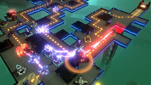 Hình ảnh gameplay Axon TD Uprising v1.1.5-P2P