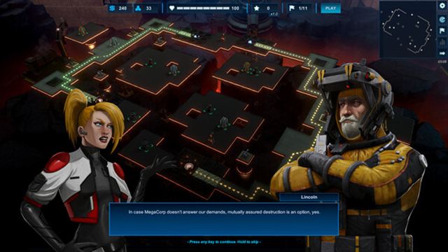 Hình ảnh gameplay Axon TD Uprising Tower Defense v1.0.7-P2P
