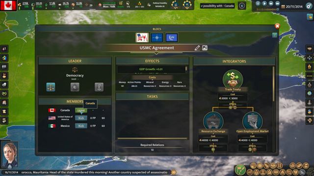 Hình ảnh gameplay Realpolitiks 3 Earth and Beyond-TENOKE